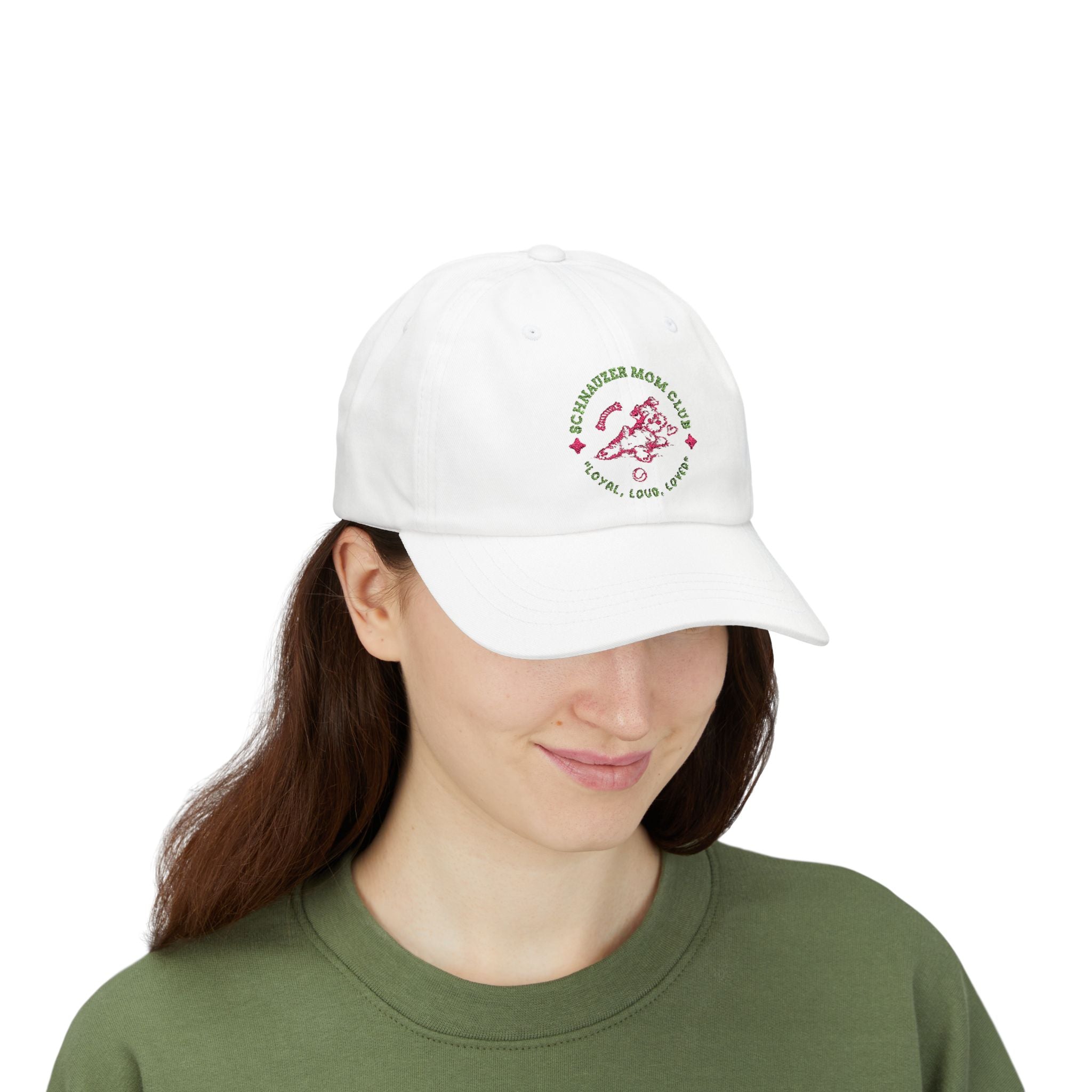 Schnauzer Mom Club Classic Dad Cap