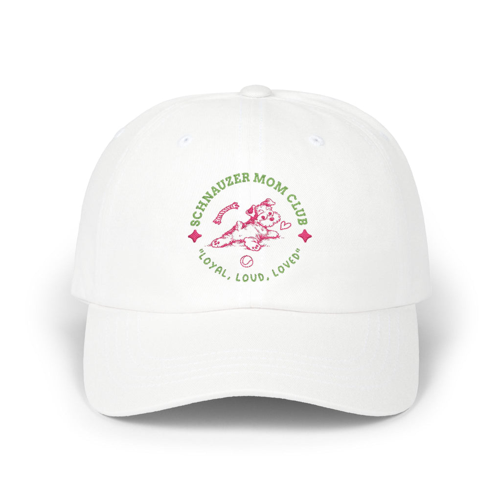 Schnauzer Mom Club Classic Dad Cap