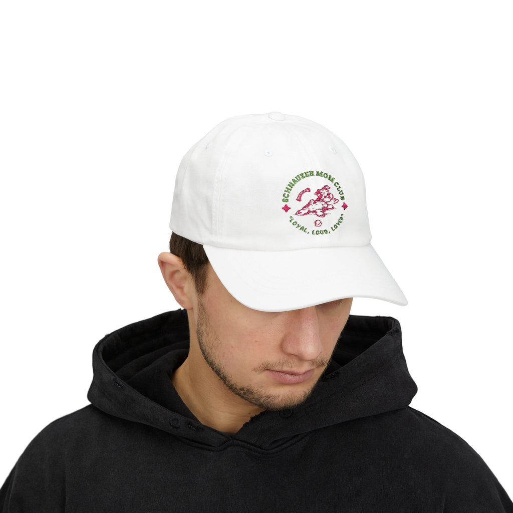 Schnauzer Mom Club Classic Dad Cap