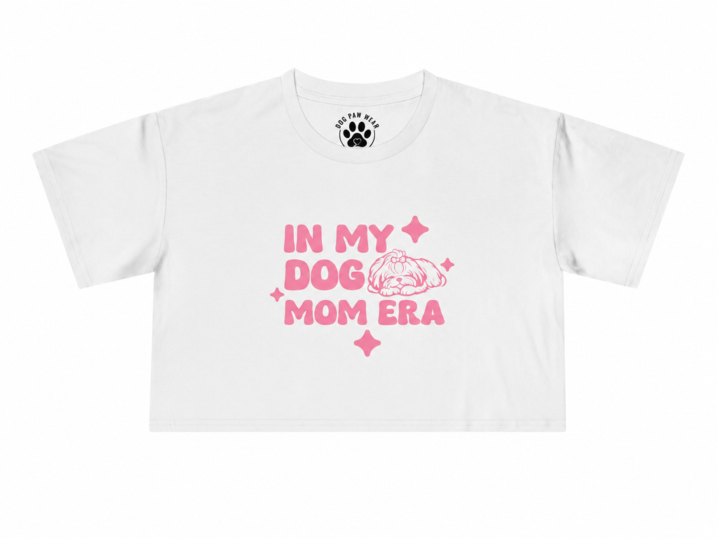 Shih Tzu Mom - Crop Tee
