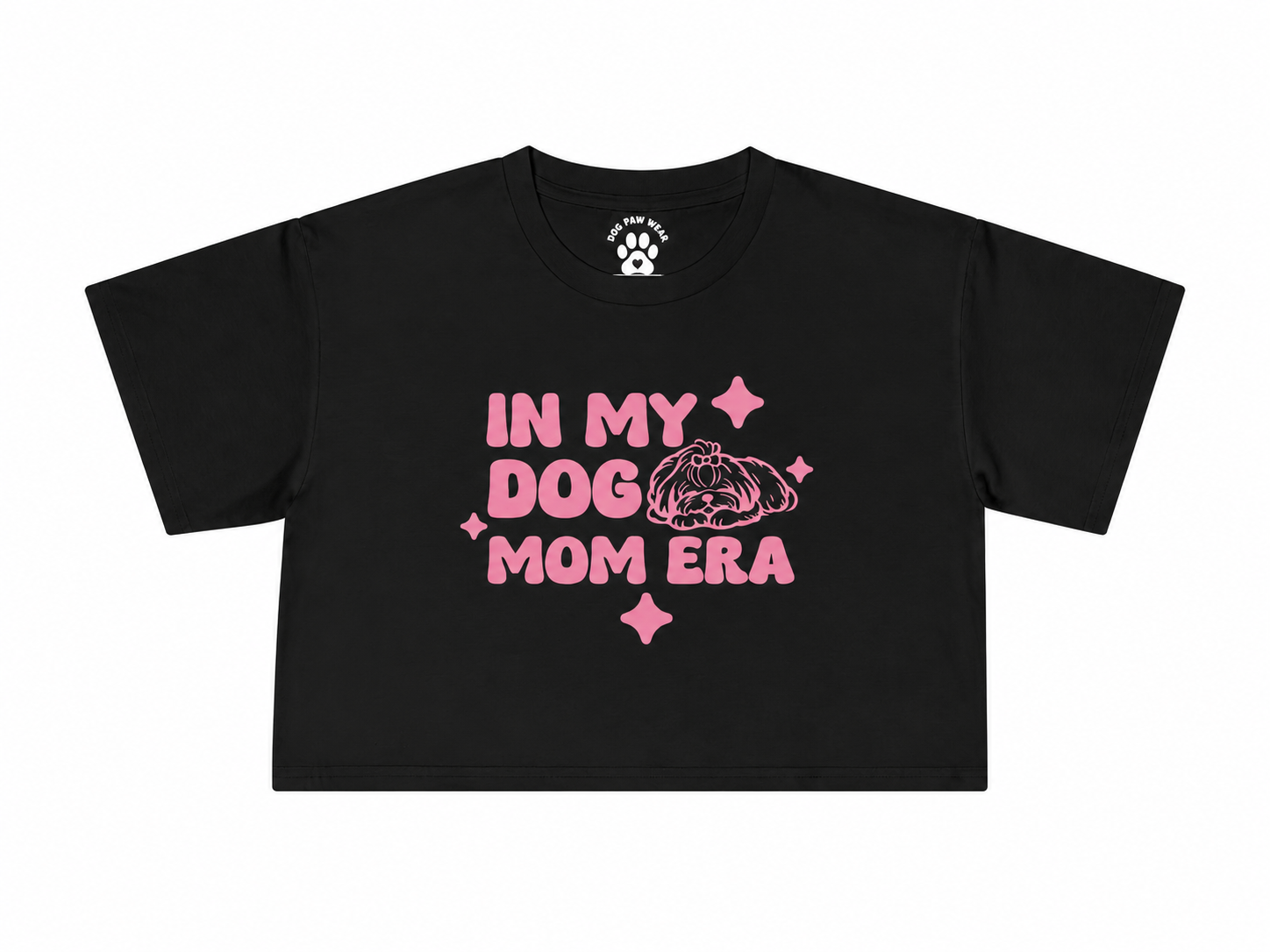 Shih Tzu Mom - Crop Tee