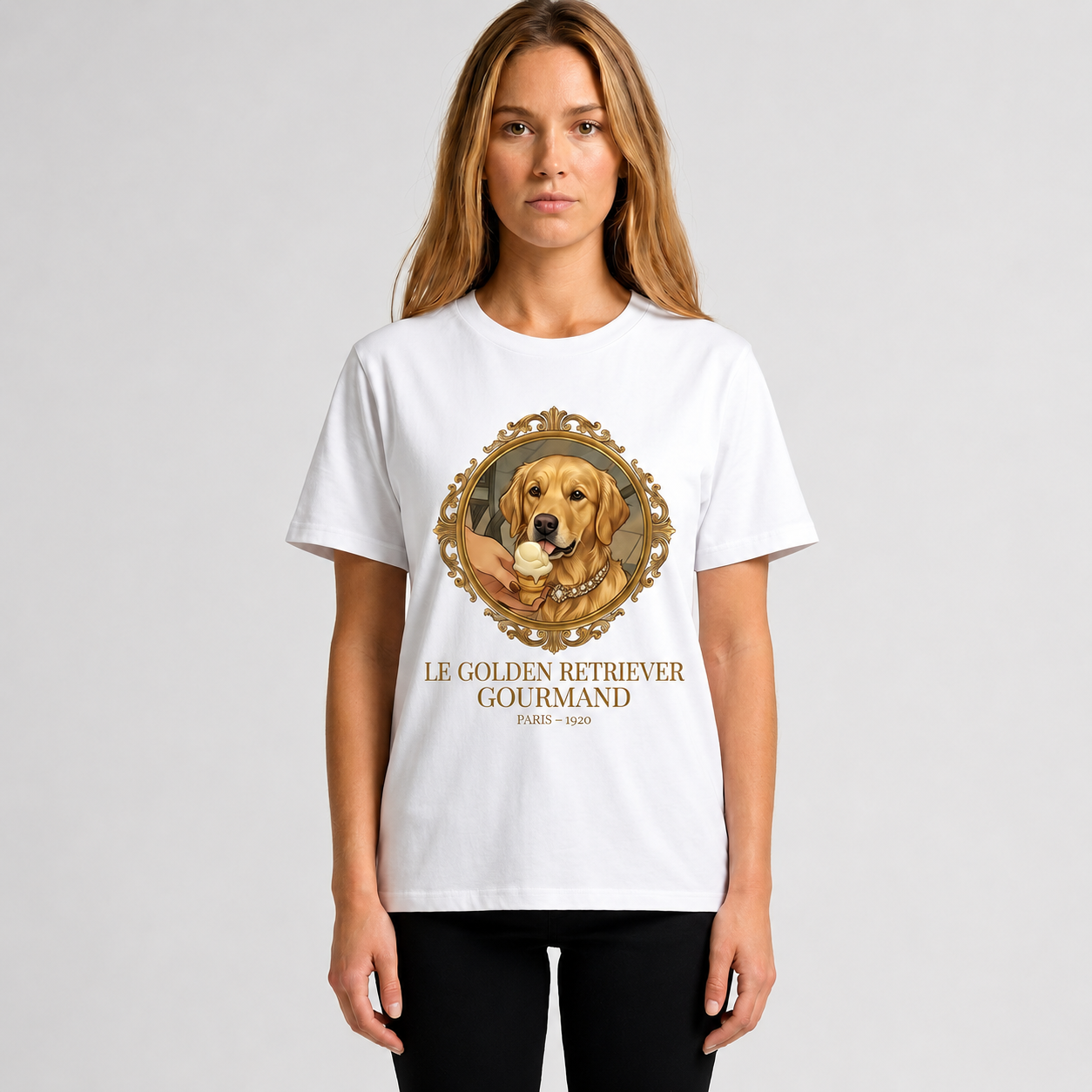 Golden Retriever Vintage Tee