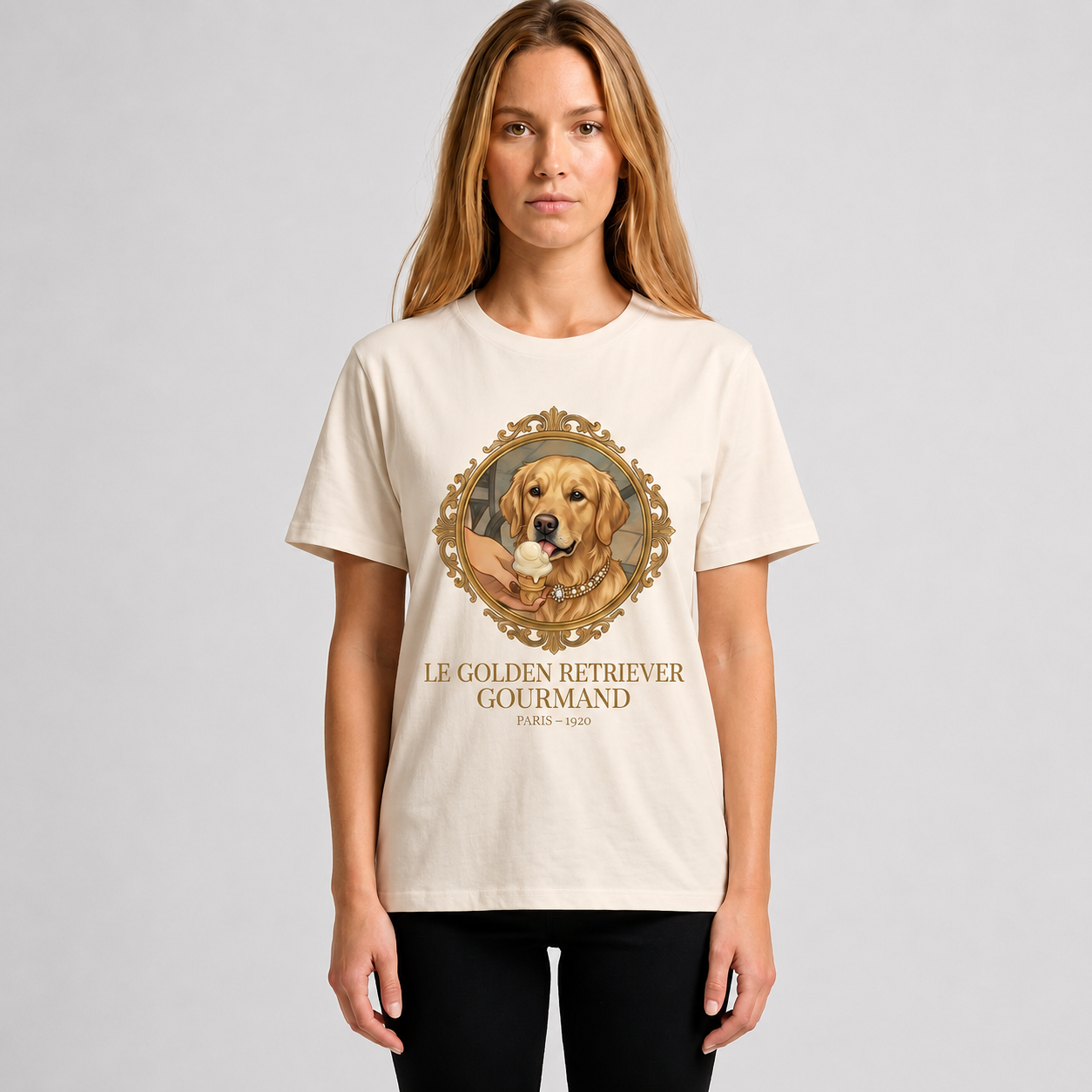 Golden Retriever Vintage Tee